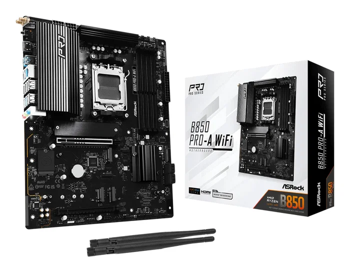 ASRock B850 Pro-A WiFi ATX AM5 DDR5 WiFi 6E