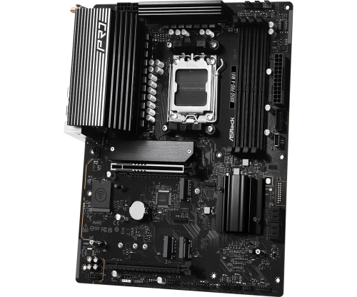 ASRock B850 Pro-A WiFi Placa Base AMD B850 Zócalo AM5 ATX para AMD Ryzen 7000/8000/9000 Series DDR5 ASRock B850 Pro-A WiFi Placa Base AMD B850 Zócalo AM5 ATX para AMD Ryzen 7000/8000/9000 Series DDR5