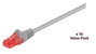 MicroConnect Pack de 10 Cables de Red CAT6 U/UTP 5m Gris