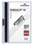 Durable Carpeta Dossier Duraclip Azul con Pinza para 30 Hojas A4