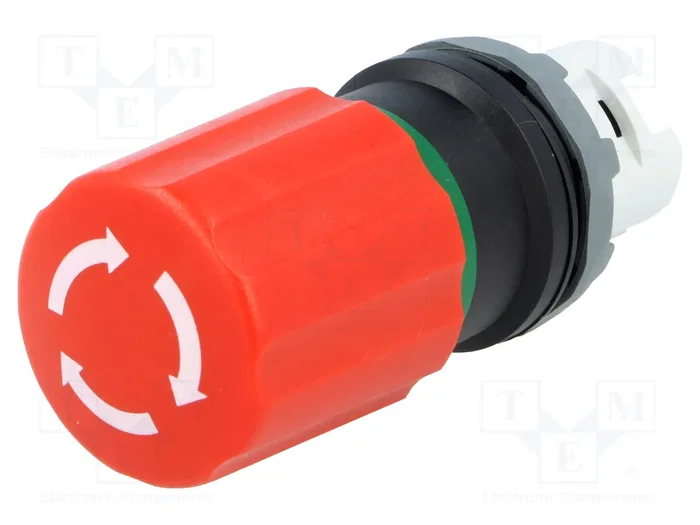 ABB Interruptor de emergencia MPI rojo 22mm ABB Interruptor de emergencia MPI rojo 22mm