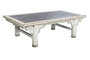 DKD Home Decor Mesa de Centro Olmo Macizo y Ratán Decapé