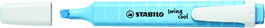 Stabilo Marcador Fluorescente Swing Cool Pastel Azul Caja 10 Ud