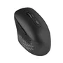 Nilox Ratón Óptico Inalámbrico Bluetooth/USB Dual para Oficina, 1600 DPI, 6 Botones Programables, Negro, Compacto y Ergonómico