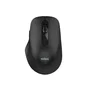 Nilox Ratón Óptico Inalámbrico Bluetooth/USB Dual para Oficina, 1600 DPI, 6 Botones Programables, Negro, Compacto y Ergonómico