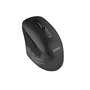 Nilox Ratón Óptico Inalámbrico Bluetooth/USB Dual para Oficina, 1600 DPI, 6 Botones Programables, Negro, Compacto y Ergonómico