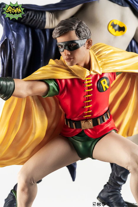 Pure Arts Estatua DC Comics Batman & Robin 1966 Diorama 1/8