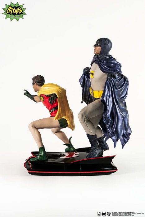Pure Arts Estatua DC Comics Batman & Robin 1966 Diorama 1/8