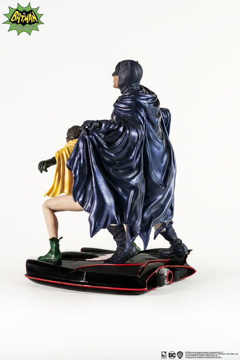 Pure Arts Estatua DC Comics Batman & Robin 1966 Diorama 1/8