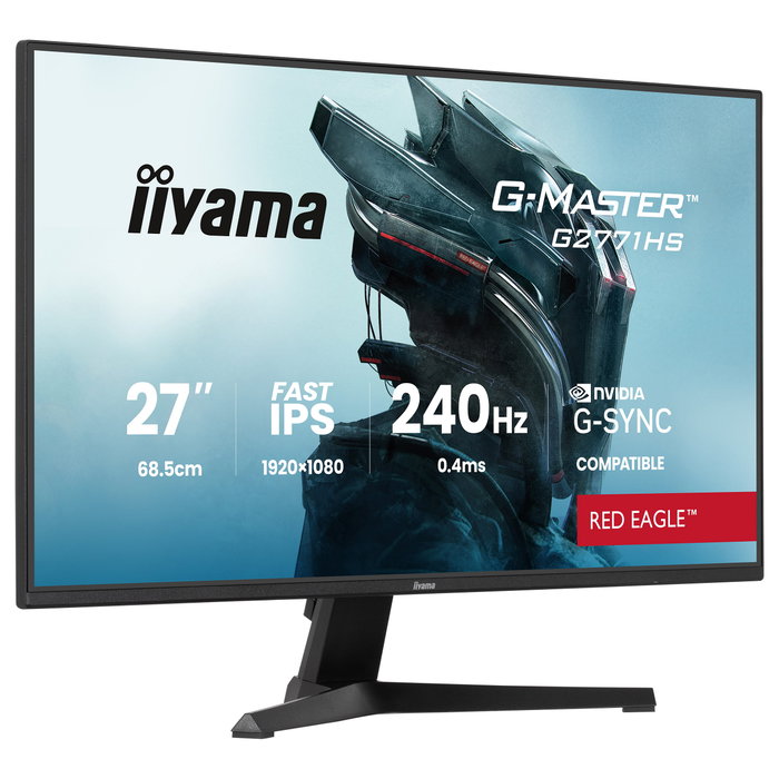 iiyama G-Master G2771HS-B1 Red Eagle 27 pulgadas Full HD Fast IPS 240 Hz Negro