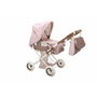 Muñecas Arias Coche Capota Bear Rosa y Marrón
