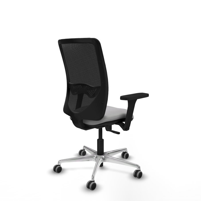 PIQUERAS Y CRESPO Silla de oficina Zulema con mecanismo Sincro, Gris claro y Negro PIQUERAS Y CRESPO Silla de oficina Zulema con mecanismo Sincro, Gris claro y Negro