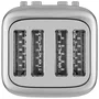 Kitchenaid Tostadora para 4 Rebanadas Extra-anchas Acero Inoxidable