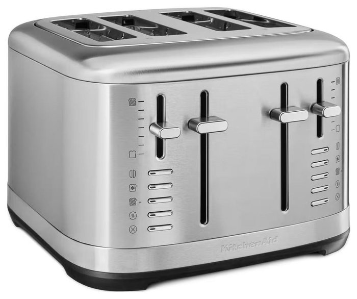Kitchenaid Tostadora para 4 Rebanadas Extra-anchas Acero Inoxidable