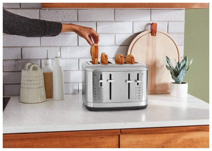Kitchenaid Tostadora para 4 Rebanadas Extra-anchas Acero Inoxidable