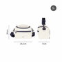 Milan Bolsa Isotérmica Porta Alimentos Colección 430 Beige