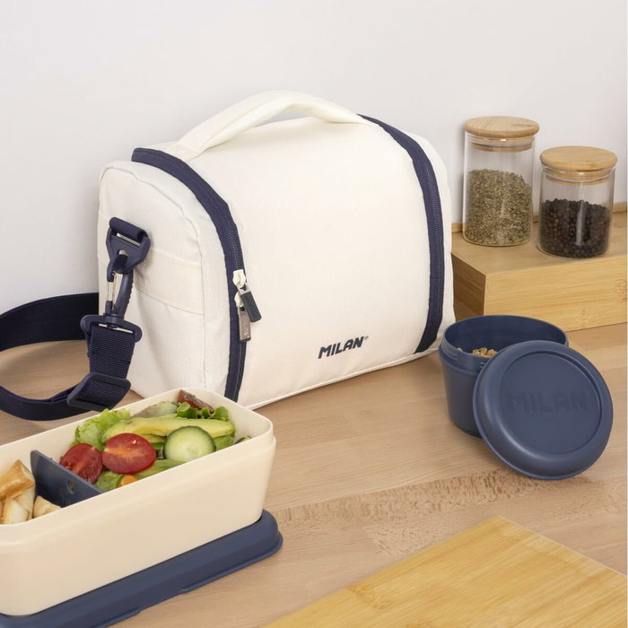 Milan Bolsa Isotérmica Porta Alimentos Colección 430 Beige Milan Bolsa Isotérmica Porta Alimentos Colección 430 Beige