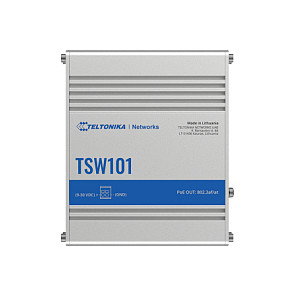 Teltonika TSW101 Switch Industrial 5 Puertos Gigabit (4x PoE+)