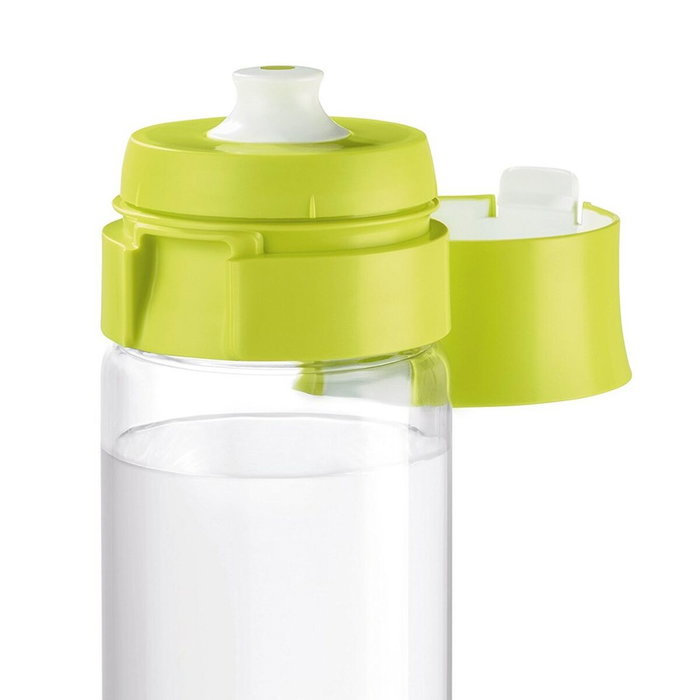 BRITA Botella Fill & Go Lima 0,6 L con Micro Disco
