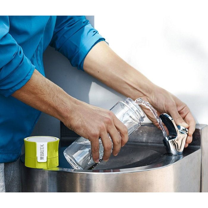 BRITA Botella Fill & Go Lima 0,6 L con Micro Disco