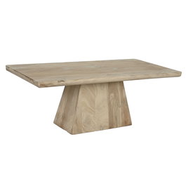 DKD Home Decor Mesa Centro Moderno Mango Natural 120 x 60 x 45 cm