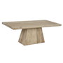 DKD Home Decor Mesa Centro Moderno Mango Natural 120 x 60 x 45 cm