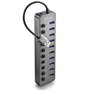 NGS IHUB10 Hub USB 3.2 Gen 1 con 10 puertos USB 3.0 Negro