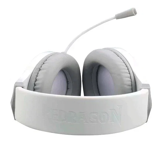 Redragon Hylas Auriculares Gaming RGB 3,5 mm Blanco