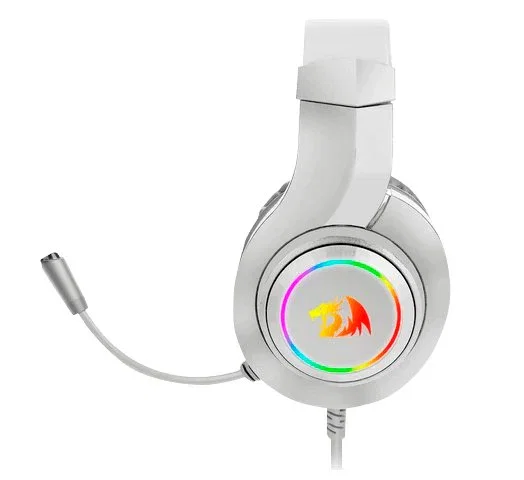 Redragon Hylas Auriculares Gaming RGB 3,5 mm Blanco