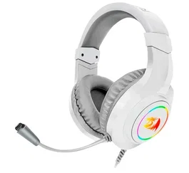 Redragon Hylas Auriculares Gaming RGB 3,5 mm Blanco