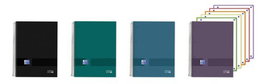 OXFORD Set de 5 Cuadernos Europeanbook A4+ 120 Hojas Surtido Neutros