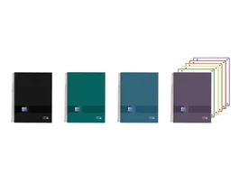 OXFORD Set de 5 Cuadernos Europeanbook A4+ 120 Hojas Surtido Neutros