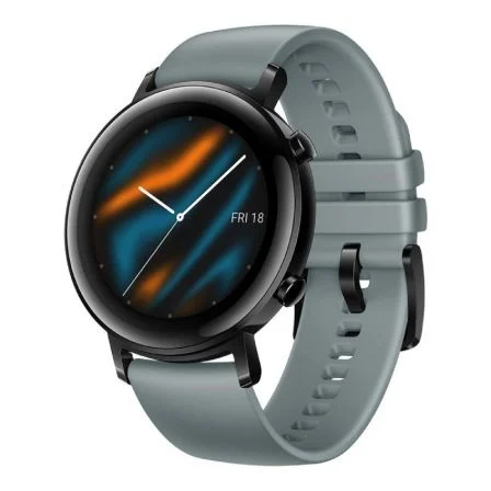 RELOJ INTELIGENTE HUAWEI GT2 SPORT 42MM GRIS AZULADO - PANTALLA 3.05CM AMOLED - BT5.1 - 5ATM - NOTIFICACIONES - FRECUENCIA CARDIACA - GPS RELOJ INTELIGENTE HUAWEI GT2 SPORT 42MM GRIS AZULADO - PANTALLA 3.05CM AMOLED - BT5.1 - 5ATM - NOTIFICACIONES - FRECUENCIA CARDIACA - GPS