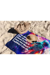 Mijölnir Majer Tom Toalla de Playa Multicolor 70 x 130 cm
