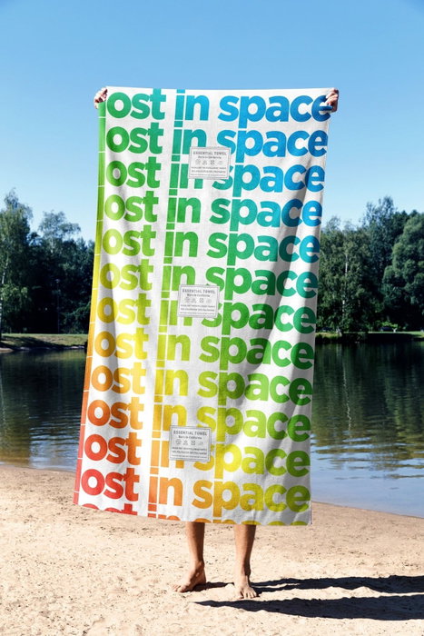 Mijölnir Majer Tom Toalla de Playa Multicolor 70 x 130 cm