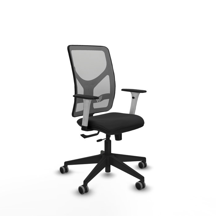 PIQUERAS Y CRESPO Silla de oficina Motilla Sincro/Traslack Negro y Gris PIQUERAS Y CRESPO Silla de oficina Motilla Sincro/Traslack Negro y Gris