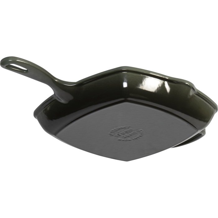 Le Creuset Sartén de Parrilla Cuadrada de Hierro Fundido 26 cm Thyme Le Creuset Sartén de Parrilla Cuadrada de Hierro Fundido 26 cm Thyme