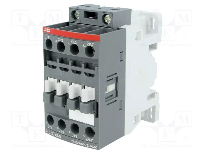 ABB AF Contactor 3-polar 12A NO x3 NC ABB AF Contactor 3-polar 12A NO x3 NC