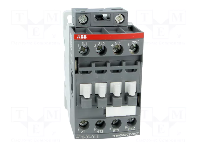 ABB AF Contactor 3-polar 12A NO x3 NC ABB AF Contactor 3-polar 12A NO x3 NC