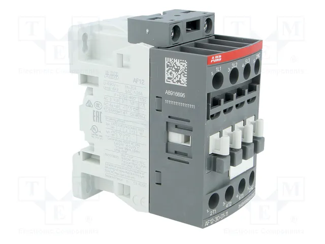 ABB AF Contactor 3-polar 12A NO x3 NC ABB AF Contactor 3-polar 12A NO x3 NC