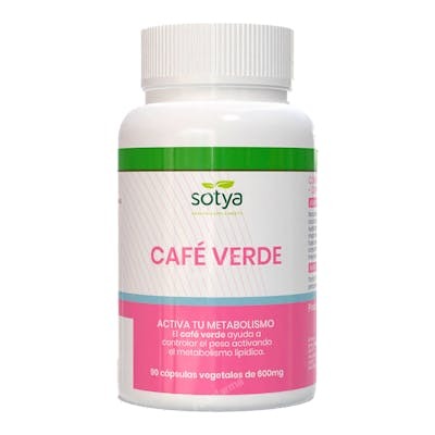 Sotya Café Verde 90 cápsulas de 600 mg
