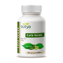 Sotya Café Verde 600mg 90 Cápsulas Complemento Alimenticio para Metabolismo