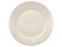 VESSIA Plato llano de porcelana con ala, 27 cm, Blanco