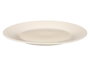 VESSIA Plato llano de porcelana con ala, 27 cm, Blanco