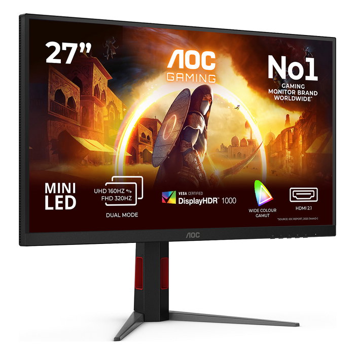 AOC U27G4XM Monitor Gaming 27 pulg 4K Mini LED Fast IPS 160Hz/320Hz AOC U27G4XM Monitor Gaming 27 pulg 4K Mini LED Fast IPS 160Hz/320Hz