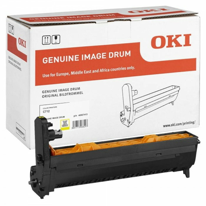 Oki Unidad de tambor EP-C712-Yellow Amarillo Oki Unidad de tambor EP-C712-Yellow Amarillo