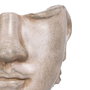 Figura Decorativa Beige Rostro 12,5 x 13,5 x 27,5 cm