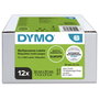 Dymo Etiquetas Multiuso 32 x 57 mm Blanco - 12 Rollos x 1000 Etiquetas