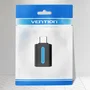 Vention CDUB0 Adaptador USB-C Macho a USB-A Hembra USB 3.0 (USB 3.2 Gen 1) 5 Gbps para Conectar Teléfono a Flash Drive, Tablet a Teclado - Negro