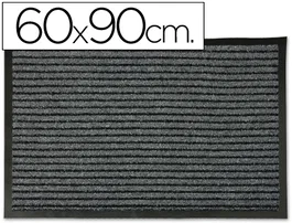 Alfombra Paperflow 12TEB60X90.02 Negro Goma